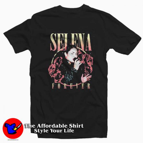 Vintage Selena Quintanilla Forever Unisex T Shirt 500x500 Vintage Selena Quintanilla Forever T shirt On Sale