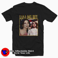 Beautiful Lana Del Rey Pop Singer Vintage T-shirt