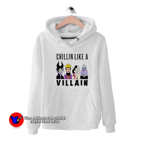 Disney Villain Gang Ursula Evil Queen Cruella Hoodie 500x500 Disney Villain Gang Ursula Evil Queen Cruella Hoodie On Sale