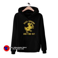 Duck Around Find Out Funny Knife Sarcastic Hoodie