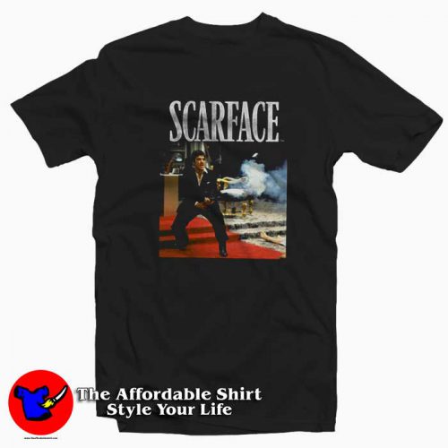 Scarface Say Hello To My Lil Friend Unisex T Shirt 500x500 Scarface Say Hello To My Lil Friend Unisex T shirt On Sale