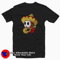 Shy Guy Sombrero Funny Mario Odyssey Unisex T-shirt