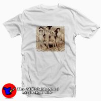 Three Monkeys 3 Naked Sexy Girls Unisex T-shirt