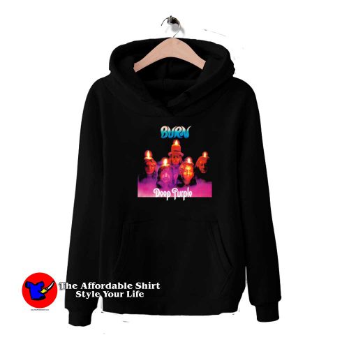 Vintage Deep Purple Burn Album Cover Unisex Hoodie 500x500 Vintage Deep Purple Burn Album Cover Unisex Hoodie On Sale