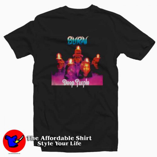 Vintage Deep Purple Burn Album Cover Unisex T Shirt 500x500 Vintage Deep Purple Burn Album Cover Unisex T shirt On Sale