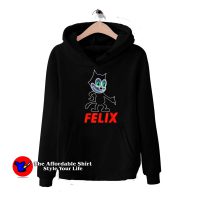 Vintage Felix The Cat Glowing Unisex Hoodie