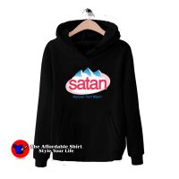 Vintage Funny Satan Natural Hell Water Unisex Hoodie