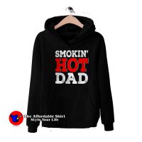 Vintage Smokin Hot Dad Funny Father's Day Hoodie