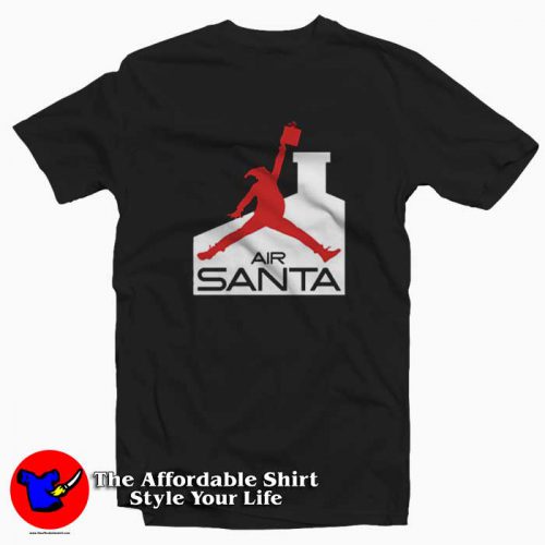 Air Santa Christmas Cool Parody Unisex T Shirt 500x500 Air Santa Christmas Cool Parody Unisex T shirt On Sale