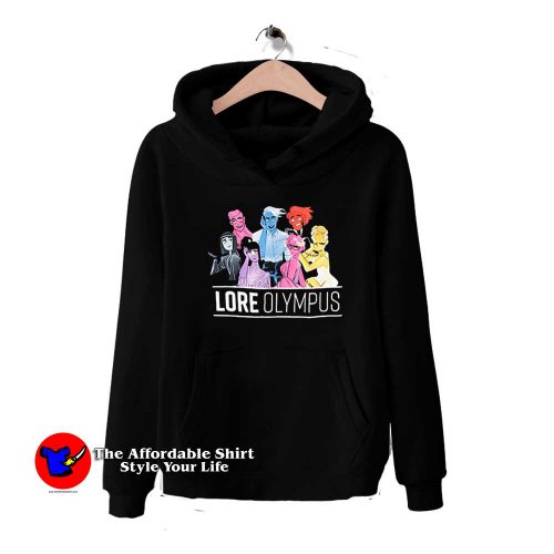 Comic Lore Olympus Characters Unisex Hoodie 500x500 Comic Lore Olympus Characters Unisex Hoodie On Sale