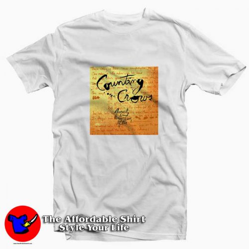 Counting Crows Everything After Album Cover T Shirt 500x500 Counting Crows Everything After Album Cover T shirt On Sale