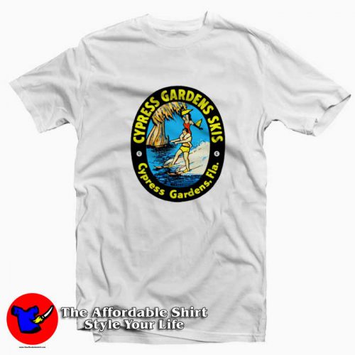 Cypress Gardens Skis Florida Water Sports Retro T Shirt 500x500 Cypress Gardens Skis Florida Water Sports Retro T shirt On Sale