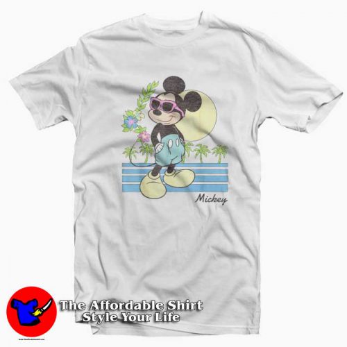 Disney Mickey And Friends Mickey Retro Beach T Shirt 500x500 Disney Mickey And Friends Mickey Retro Beach T shirt On Sale