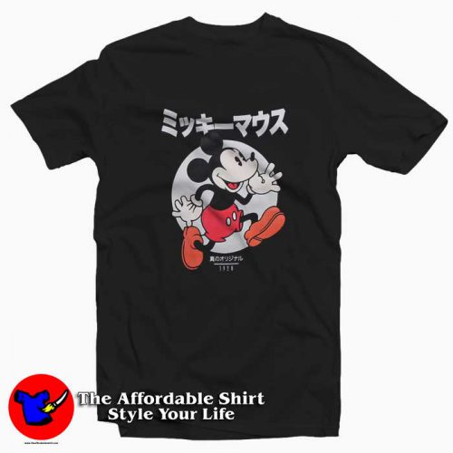 Disney Mickey Mouse Classic Japanese T Shirt 500x500 Disney Mickey Mouse Classic Japanese Unisex T shirt On Sale