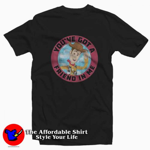 Disney Pixar Toy Story Woody Friend In Me T Shirt 500x500 Disney Pixar Toy Story Woody Friend In Me T shirt On Sale