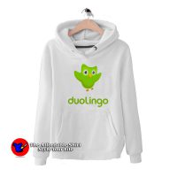 Duolingo Go Public Logo Graphic Unisex Hoodie