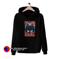 Falling In Reverse Bat Girls Vintage Unisex Hoodie