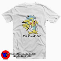 Funny Rick And Morty Parody I'm Pikarick T-shirt