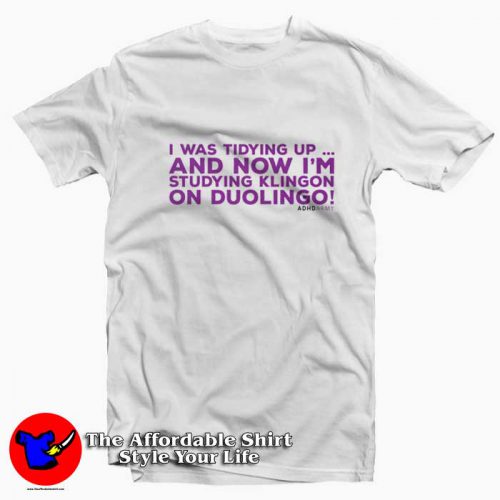 Im studying Klingon on Duolingo Graphic Shirt 500x500 I'm studying Klingon on Duolingo Graphic T shirt On Sale