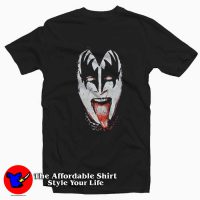 KISS Gene Simmons Crazy Tongue Unisex T-shirt