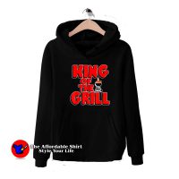 King of the Grill Funny Parody Father's Day Hoodie