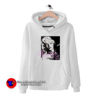 Marilyn Monroe Black And White Handwriting Hoodie