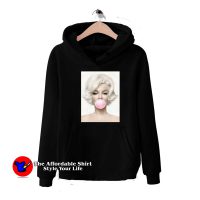 Marilyn Monroe CUte Eating Graphic Unisex Hoodie