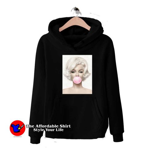 Marilyn Monroe CUte Eating Graphic Unisex Hoodie 500x500 Marilyn Monroe CUte Eating Graphic Unisex Hoodie On Sale