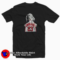 Michael Jordan Marilyn Monroe 23 Unisex T-shirt