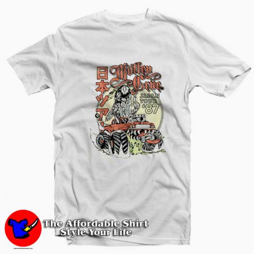 Motley Crue Japan Tour 1987 Vintage Retro T Shirt 500x500 Motley Crue Japan Tour 1987 Vintage Retro T shirt On Sale