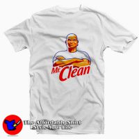 Mr. Clean Logo Costume White Unisex T-shirt