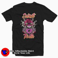 Pink Tiger Donut Sweet Tooth Unisex T-shirt