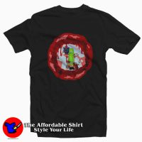 Rick and Morty Blow a Hole in The Chest Tshirt