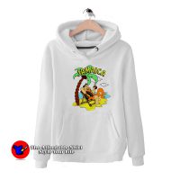 The Flintstones Fred Jamaica Beach Vintage Hoodie