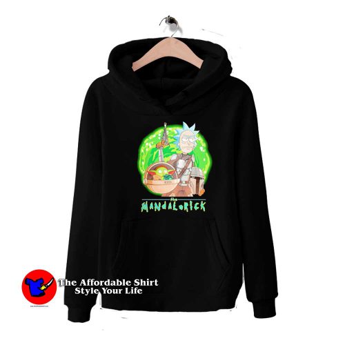 The Mandalorick Rick and Morty Unisex Hoodie 500x500 The Mandalorick Rick and Morty Unisex Hoodie On Sale