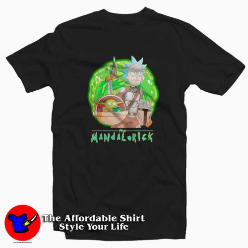 The Mandalorick Rick and Morty Unisex T Shirt 500x500 The Mandalorick Rick and Morty Unisex T shirt On Sale