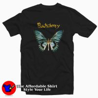 Vintage Buckcherry Black Butterfly Unisex T-shirt