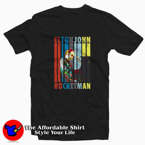 Vintage Elton John Rocketman Play Piano T Shirt 500x500 Vintage Elton John Rocketman Play Piano T shirt On Sale