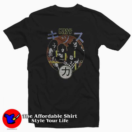 Vintage KISS Hotter Than Hell Gene Simmons T Shirt 500x500 Vintage KISS Hotter Than Hell Gene Simmons T shirt On Sale