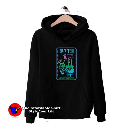 Vintage Led Zeppelin 1972 Tour Poster Unisex Hoodie 500x500 Vintage Led Zeppelin 1972 Tour Poster Unisex Hoodie On Sale