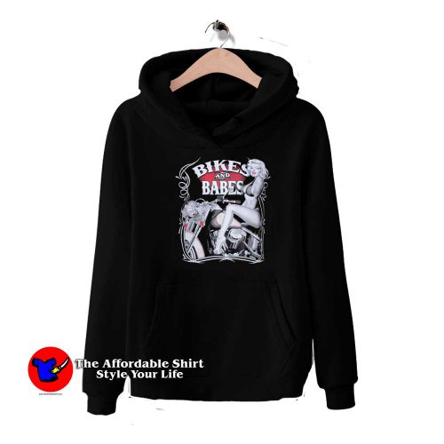 Vintage Marilyn Monroe Bikes and Babes Hoodie 500x500 Vintage Marilyn Monroe Bikes and Babes Hoodie On Sale