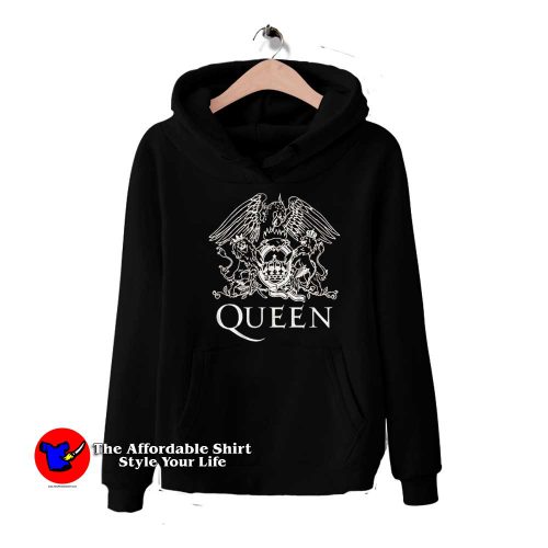 Vintage Queen Official Crest Logo Unisex Hoodie 500x500 Vintage Queen Official Crest Logo Unisex Hoodie On Sale