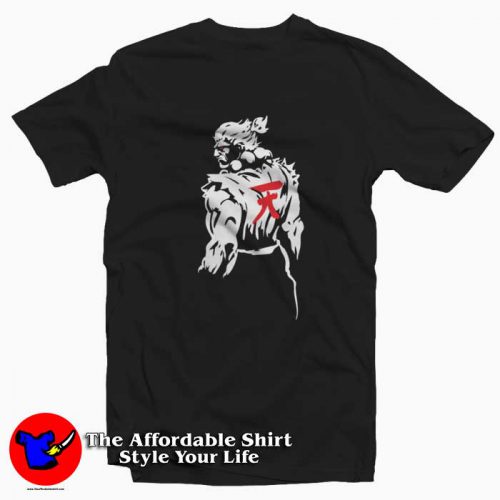 Akuma Street Fighter Video Game Retro Unisex T Shirt 500x500 Akuma Street Fighter Video Game Retro Unisex T shirt On Sale