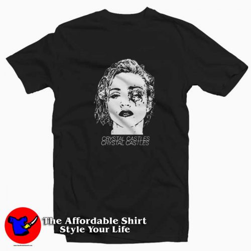 Alice Glass Crystal Castles Album Cover T Shirt 500x500 Alice Glass Crystal Castles Album Cover T shirt On Sale