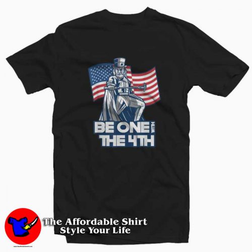 Be One with the 4th Independence Day Flag Tshirt 500x500 Be One with the 4th Independence Day Flag T shirt On Sale