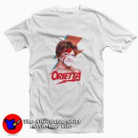 Funny Meme su Sanremo Orietta Like Bowie T-shirt