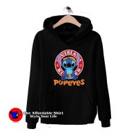 Funny Stitch Louisiana Popeyes Unisex Hoodie