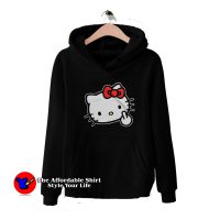 Hello Kitty Cute Goes Rude Funny Unisex Hoodie