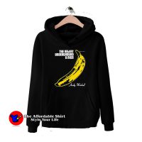 Lou Reed And NICO Banana Peel Here Hoodie