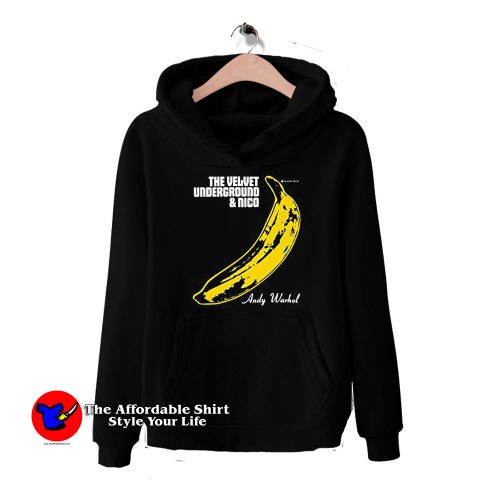 Lou Reed And NICO Banana Peel Here Hoodie 500x500 Lou Reed And NICO Banana Peel Here Hoodie On Sale